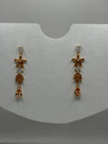 crystal drop earrings
